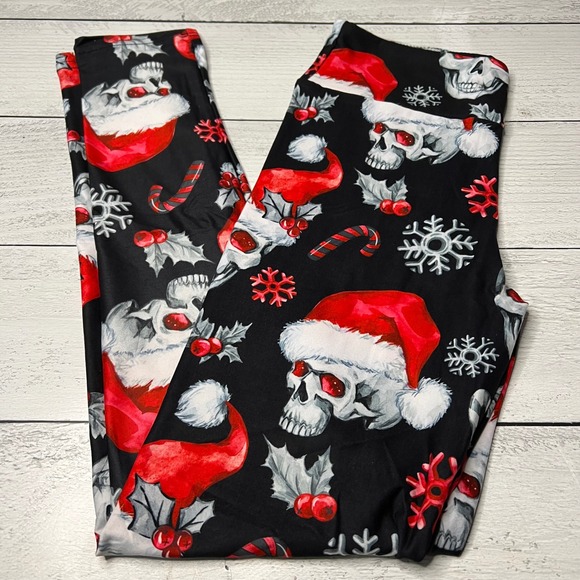 Leggings Bundle Lot 8 Pairs Fun Prints Galaxy Steampunk Holiday Characters - Picture 7 of 12